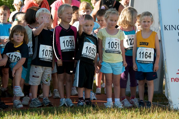 the start of the Kids race